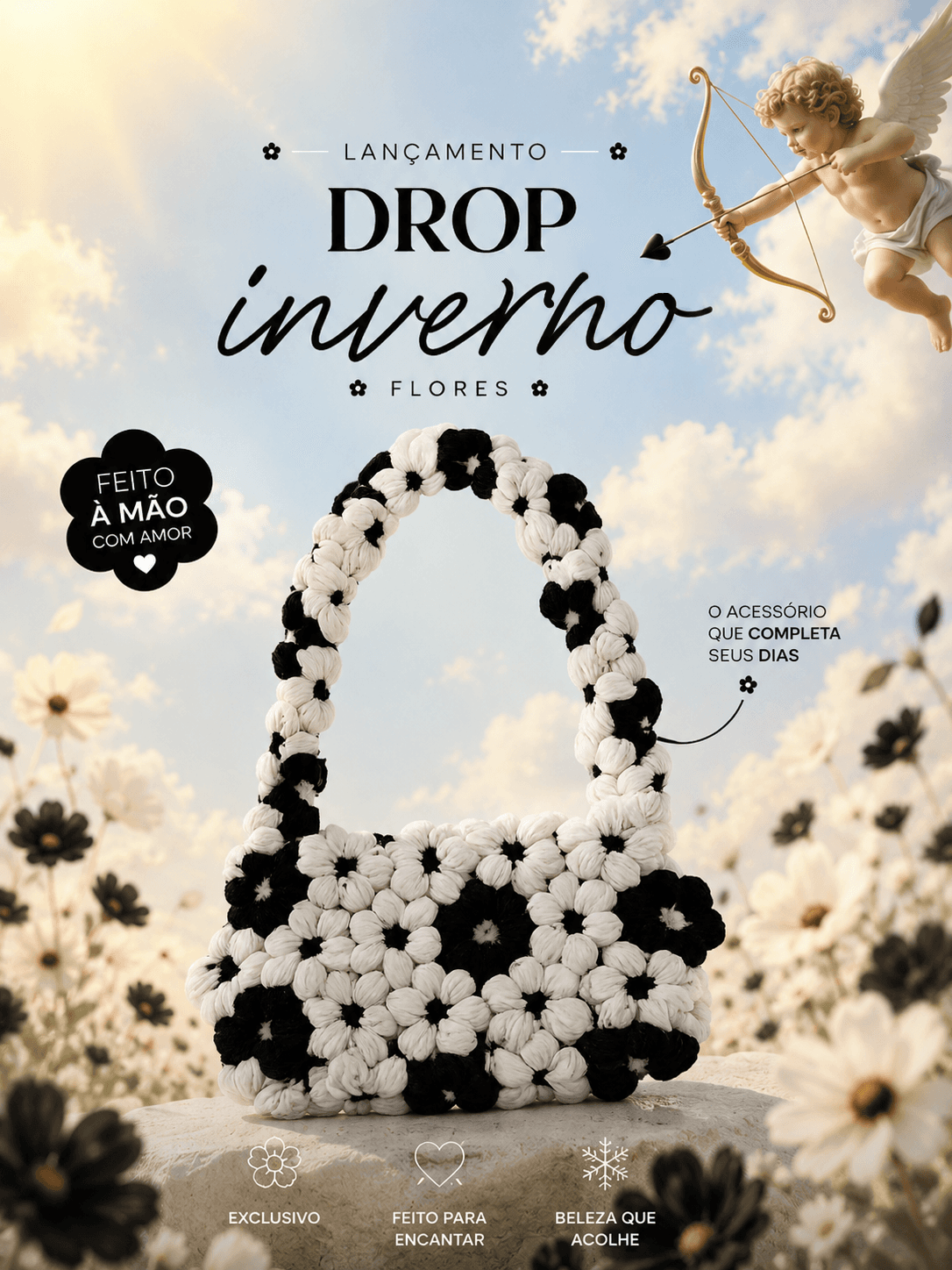Bolsa Flores Inverno
